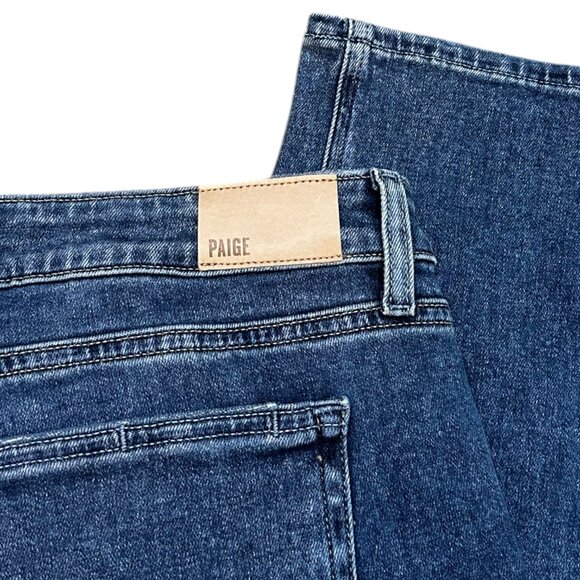 Paige Denim Amber Straight Jean Dark Wash - Picture 3 of 5